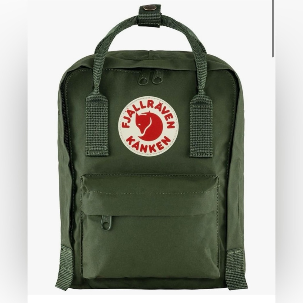 Fjällräven Unisex Kånken Mini Forest Green One Size One Size